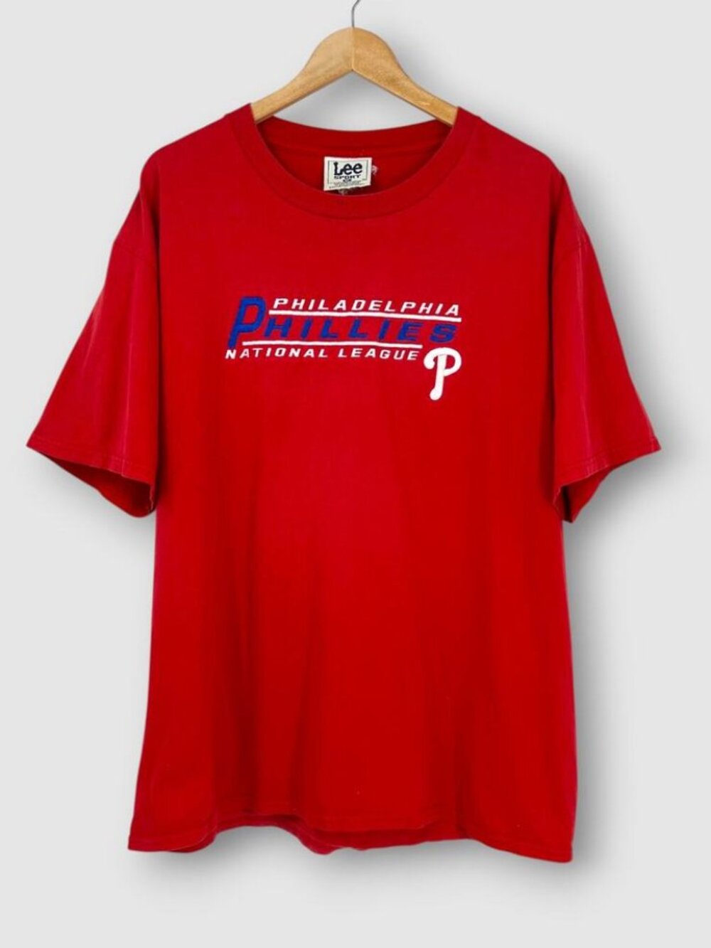 Vintage 90s Lee Sport Philadelphia Phillies MLB Single-Stitch Tee XL